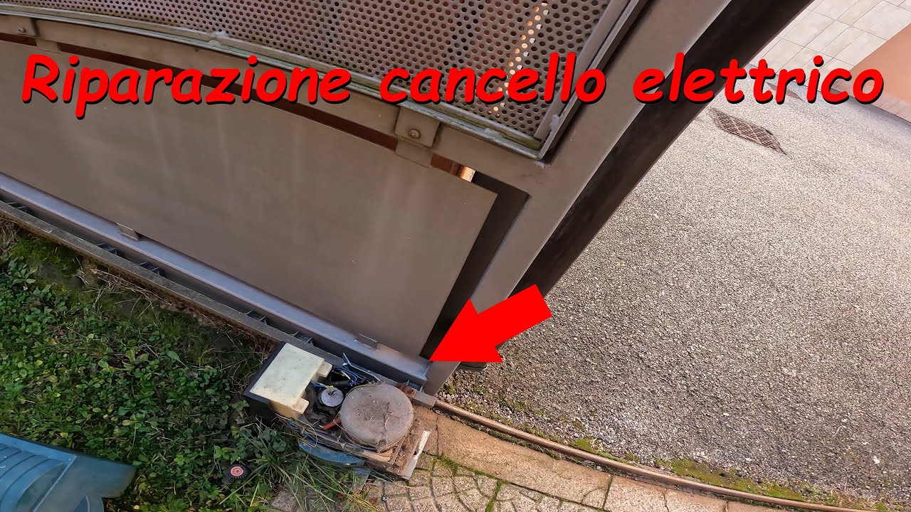 Tutorial DIY: riparazione cancello elettrico - 12 dicembre 2025