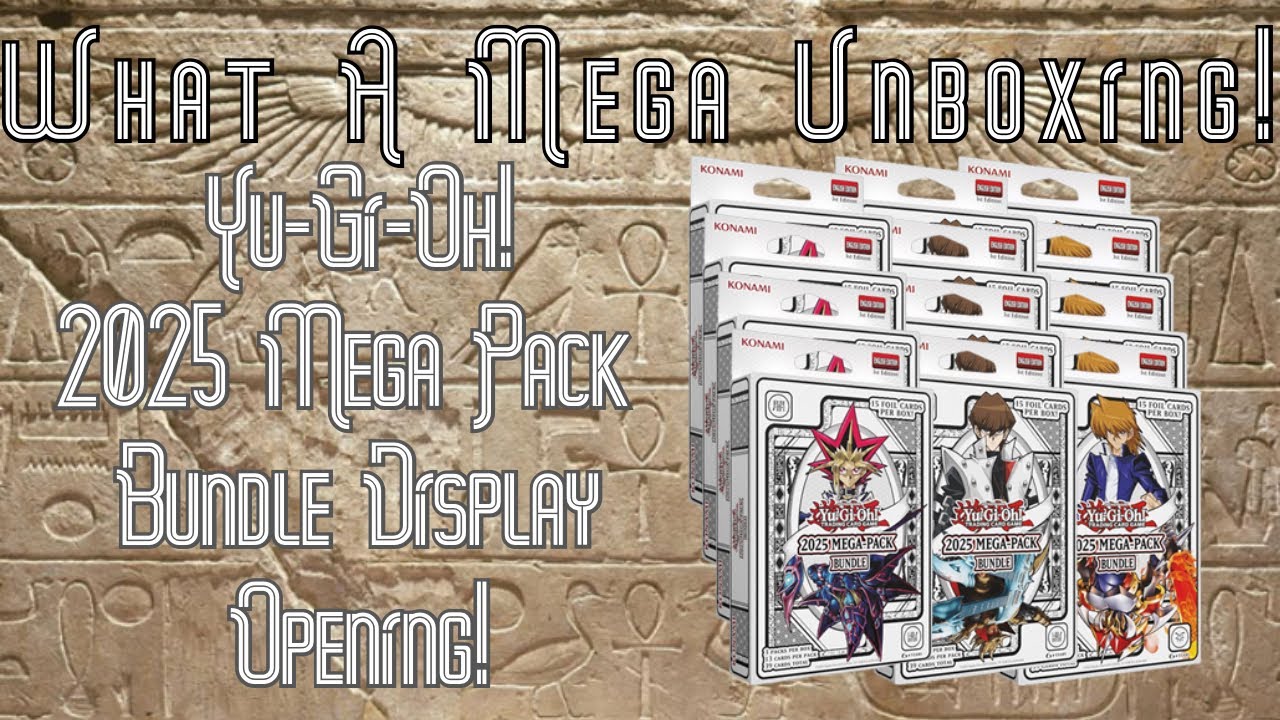 What A MEGA Opening! Yu-Gi-Oh! 2025 Mega Tin Display Opening!  