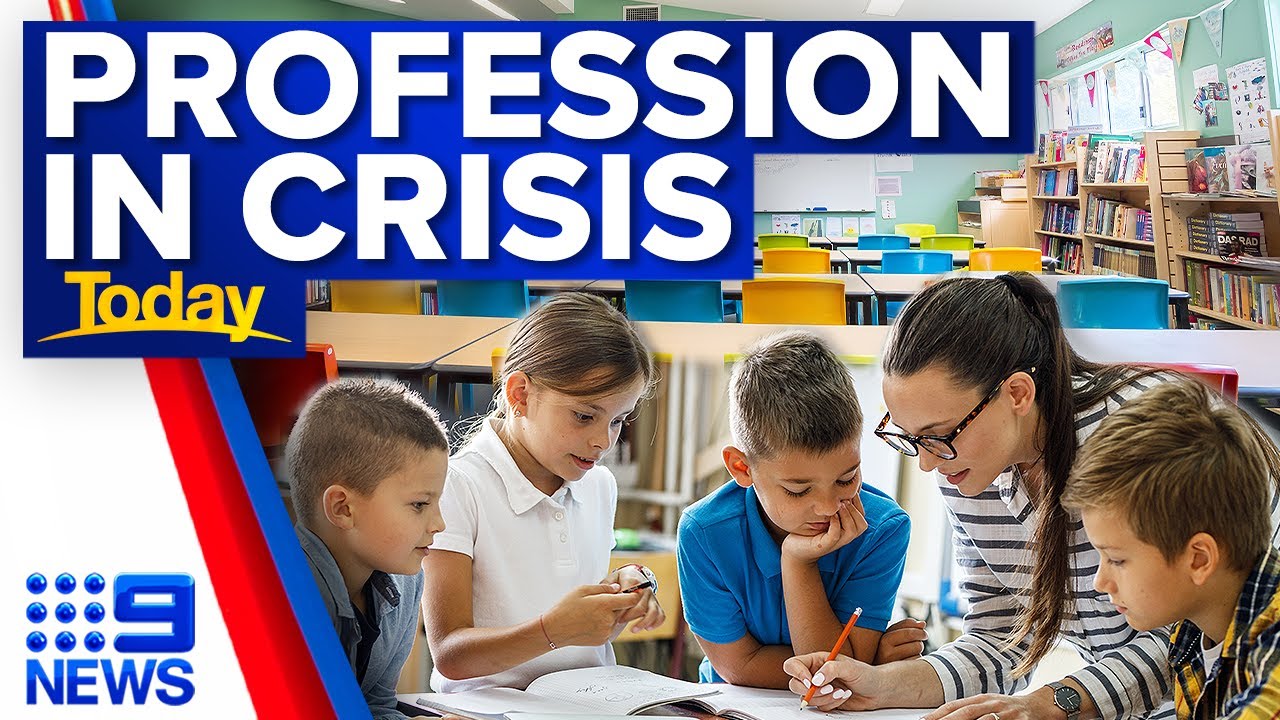 Almost half of Aussie teachers thinking of quitting in 2024 | 9 News Australia