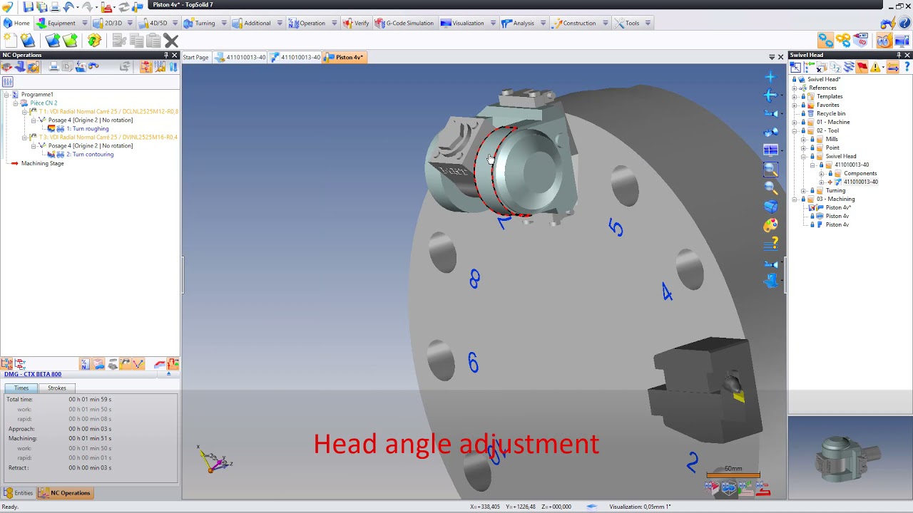 TopSolid'Cam Hint #164 - Swivel Head
