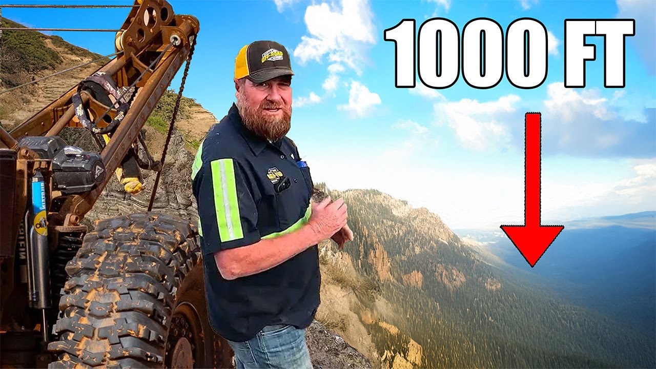 Toyota Launches 1,000 Feet Over A Cliff!