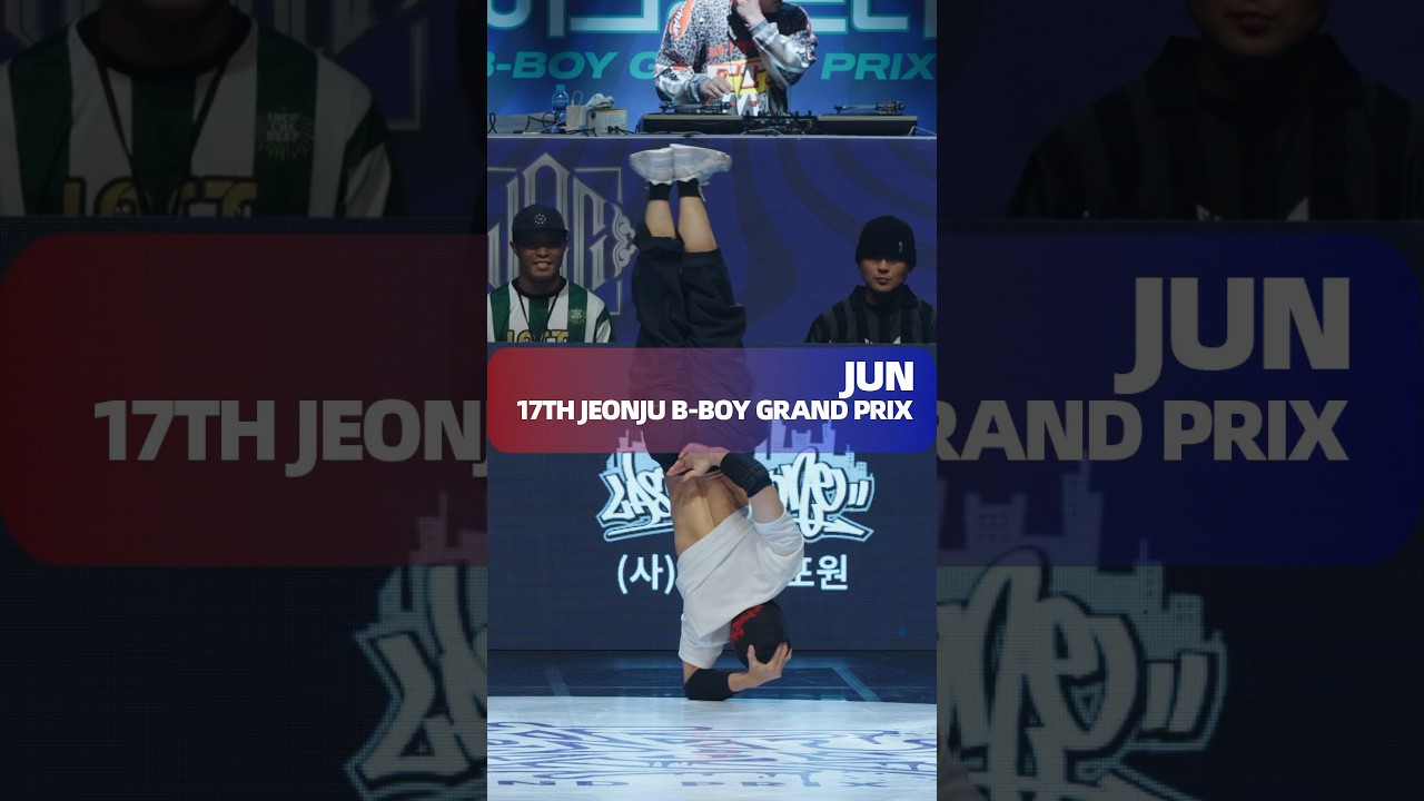 Freeze Master B-BOY JUN in 17th JEONJU B-BOY GRAND PRIX 2024 #shorts #bboyjun #jbgp #bboy #dance