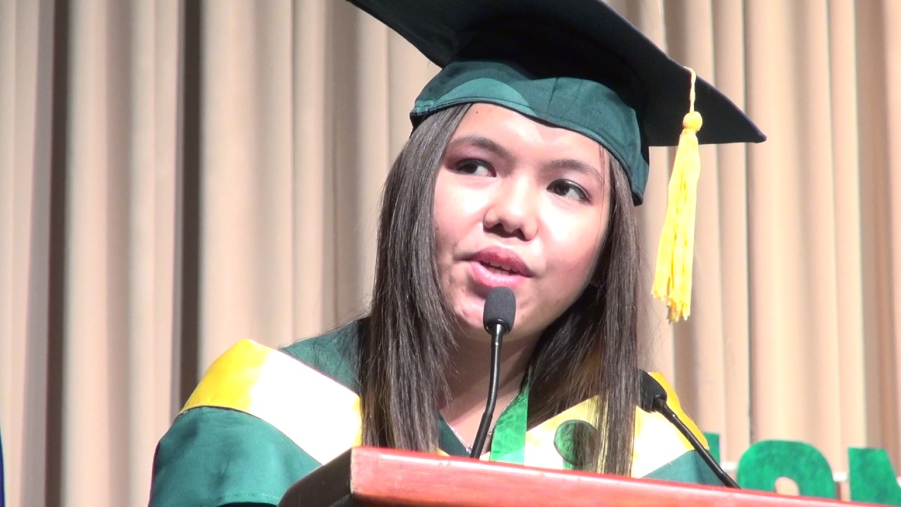 FEU 89th Commencement Exercises Valedictory Address: Rochelle S. Enrile