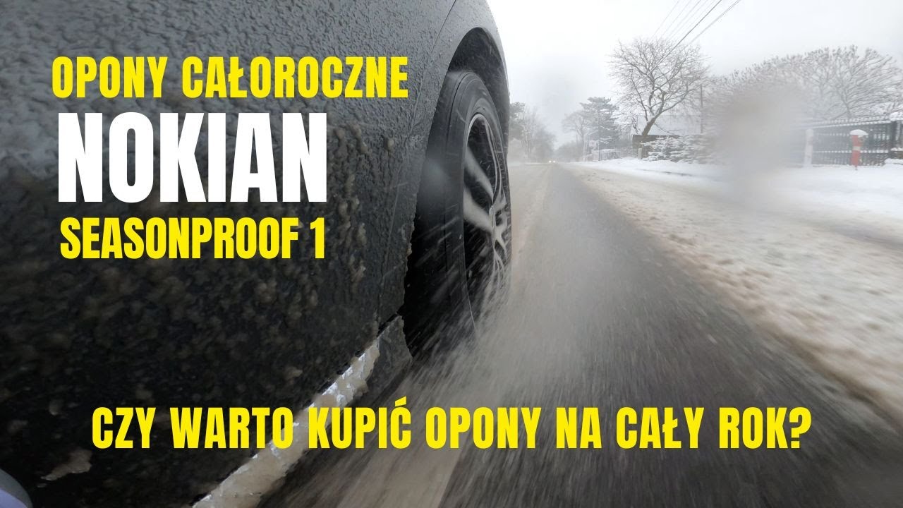 Czy warto kupić opony wielosezonowe? Test Nokian Seasonproof 1 na śniegu ❄️