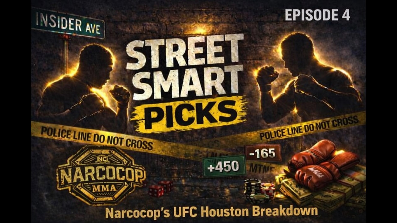 Street Smart Picks Episode #4: UFC Houston Full Card Breakdown and Picks