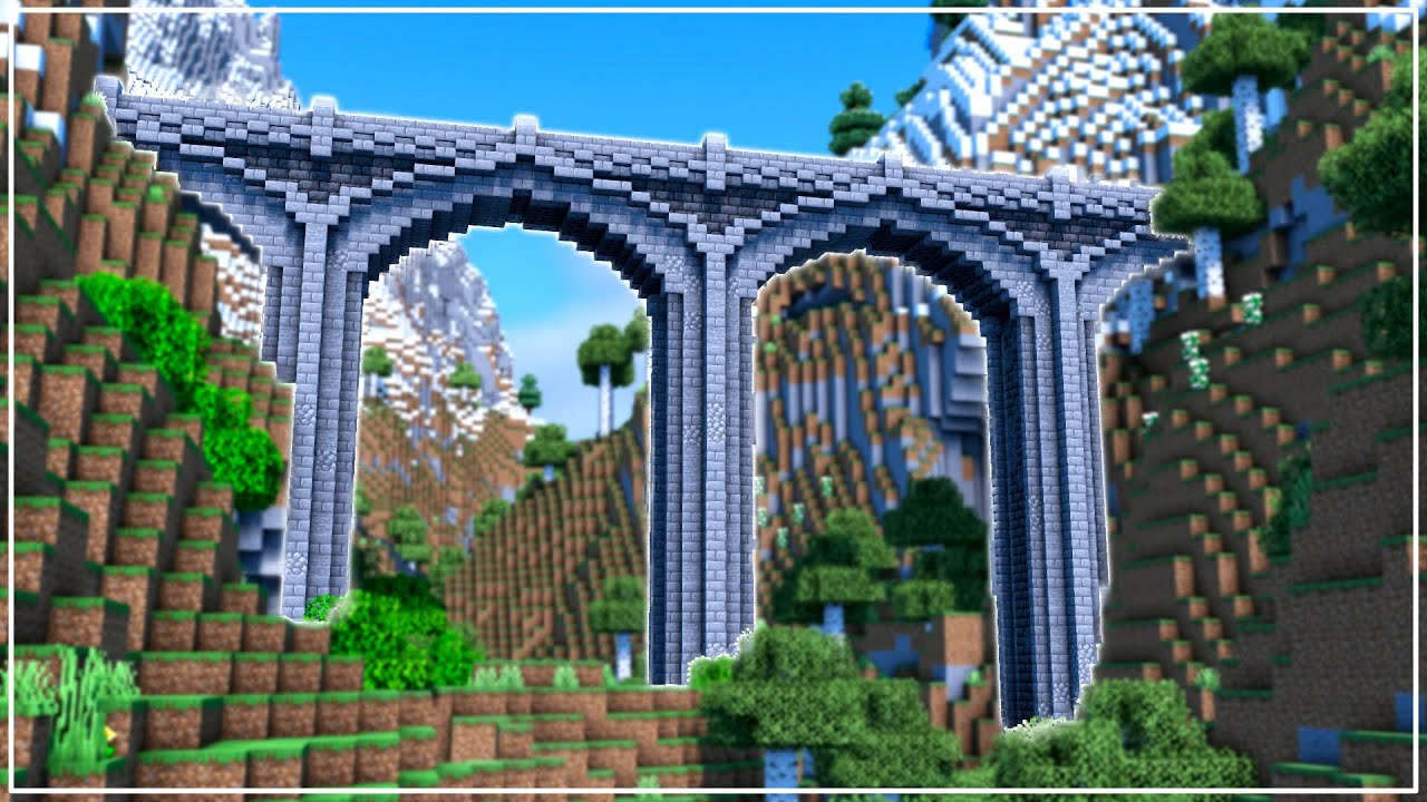Large Bridge Tutorial Minecraft