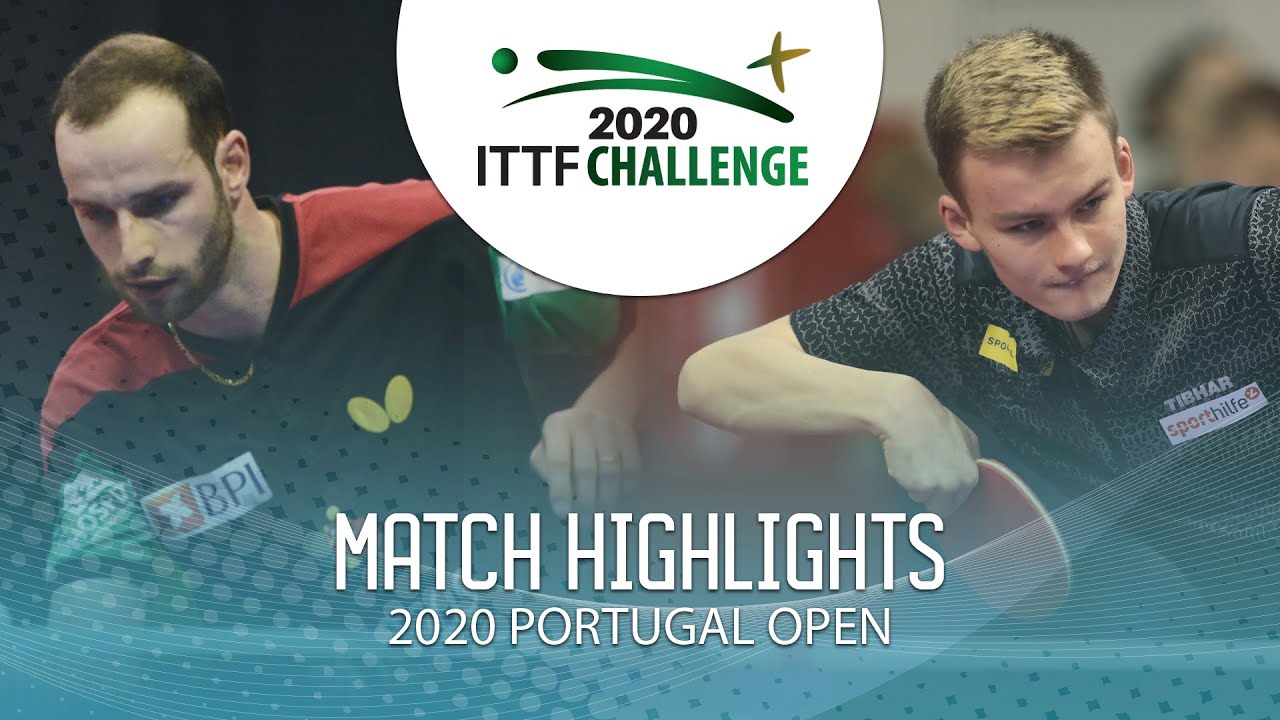 Diogo Carvalho vs Maciej Kolodziejczyk | 2020 ITTF Portugal Open Highlights (FS)