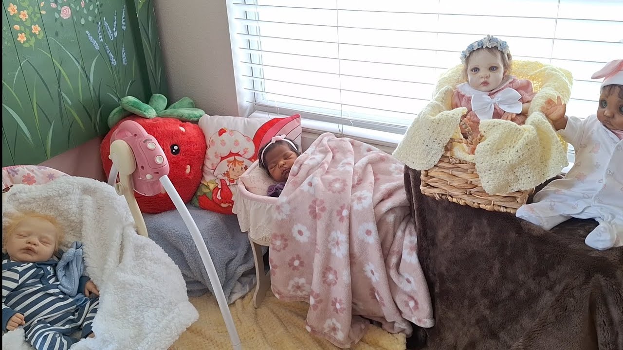 Reveal Asleep Dolls I Picked at the Doll Show