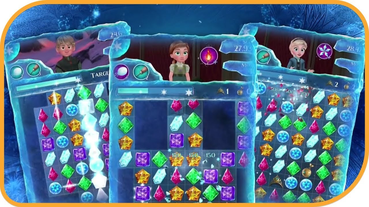Frozen Free Fall #2 | Disney | Puzzle | Action & Adventure | HayDay