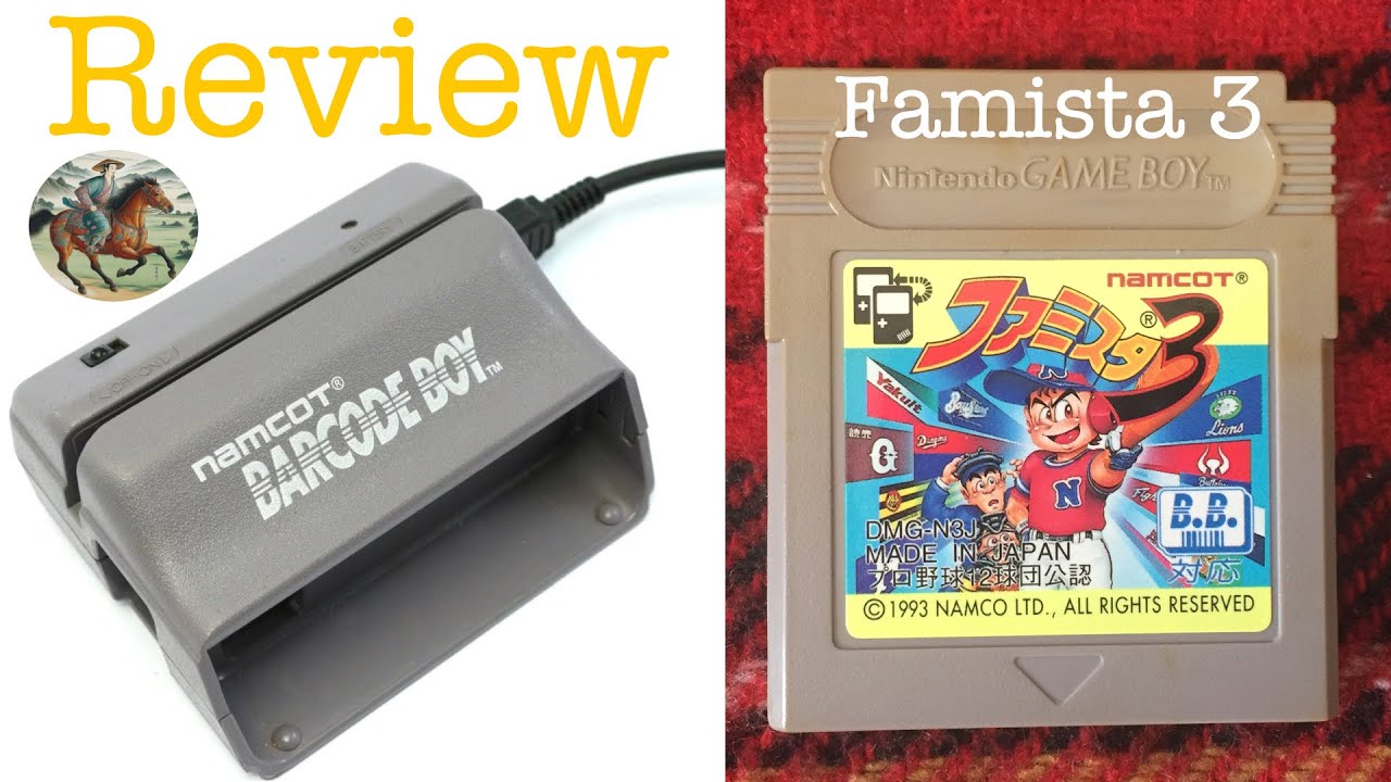 LWJ: Обзор бейсбольной игры Famista 3 для Game Boy и Barcode Boy. Famista 3 Barcode Boy
