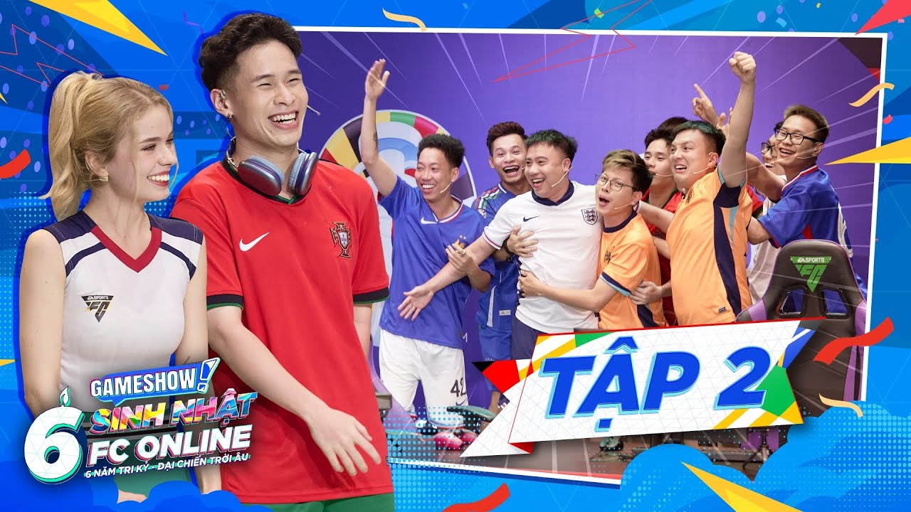 TẬP 2: Thầy Ba, Lê Khôi trổ tài bắn Tiếng Anh | Gameshow Sinh nhật 6 tuổi FCO | UEFA Euro 2024