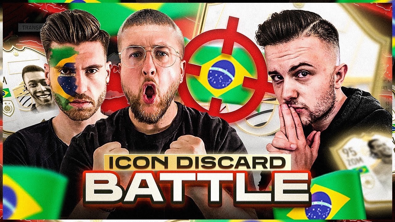 Hier werden BRASILIEN ICONS DISCARDED .. AUA ☠️🇧🇷 Icon Discard Battle VS GamerBrother !!
