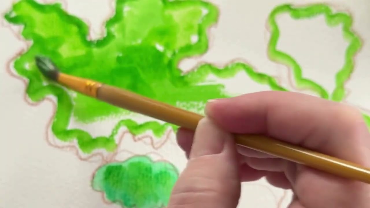 Creative Play Without Perfection | Sketchbook Painting with Unusual Tools