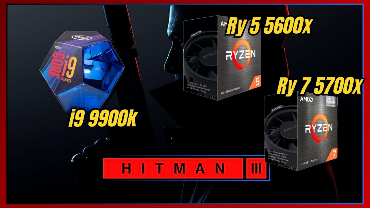 TESTE EM GAMES| Core i9 9900k vs Ryzen 5 5600x vs Ryzen 7 5700x.