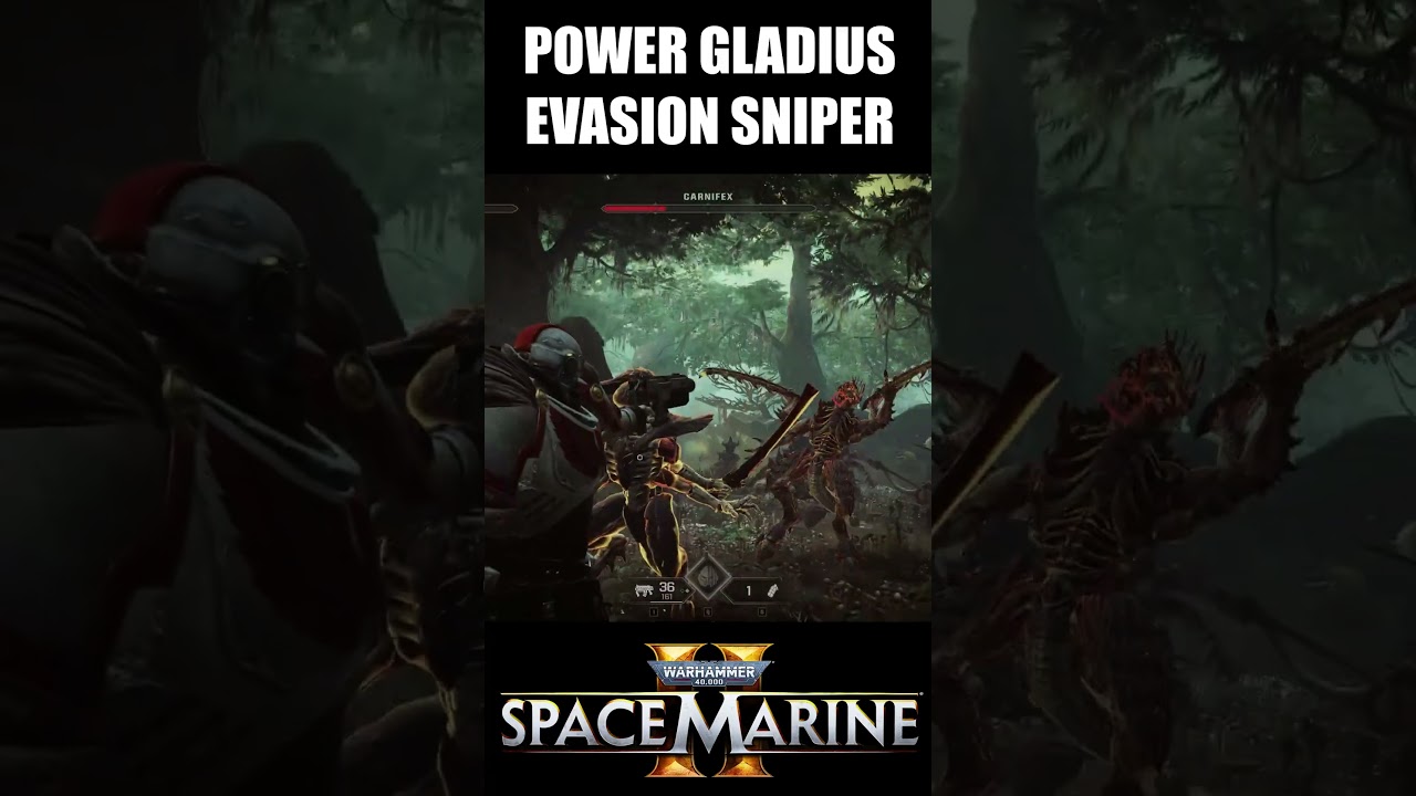 EVASION Sniper is Too Much Fun #spacemarine2 #warhammer40k #gaming