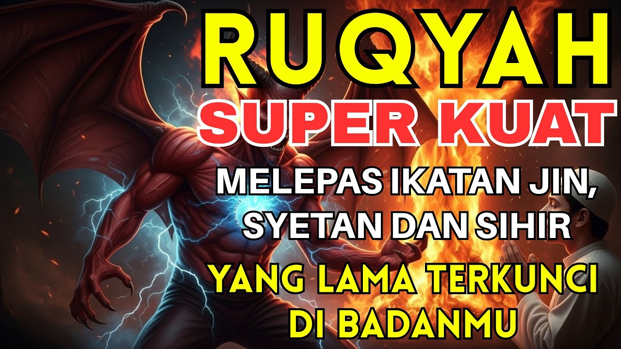 ALLAHUAKBAR! RUQYAH RUMAH PENGUSIR JIN, SETAN & SIHIR | PENENANG FIKIRAN