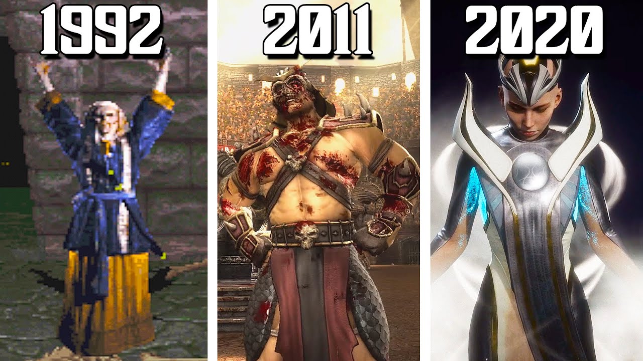 Эволюция сражений с боссами в Mortal Kombat! (1992-2020)