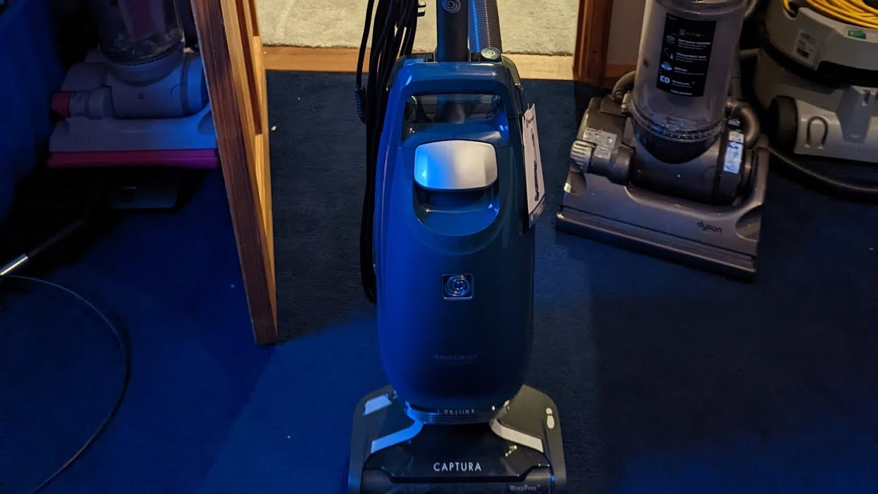 vacuuming the whole house with the Vacmaster Captura