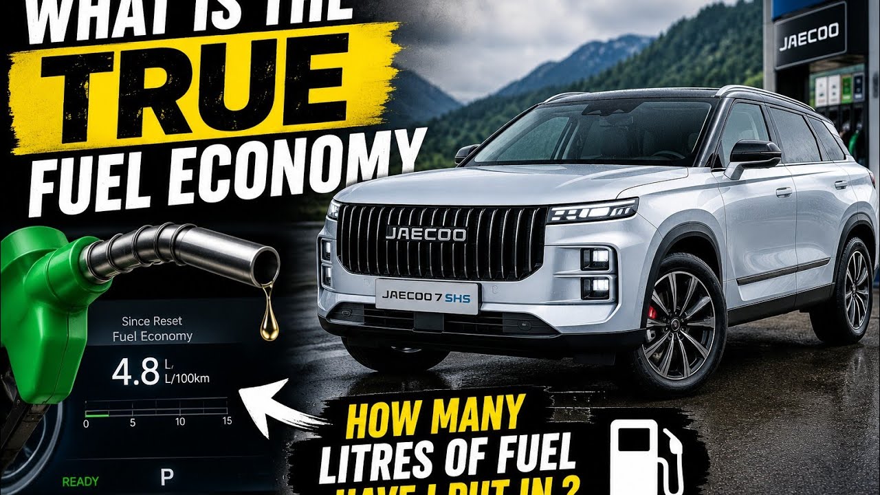 Jaecoo J7 SHS what is the actual fuel economy 