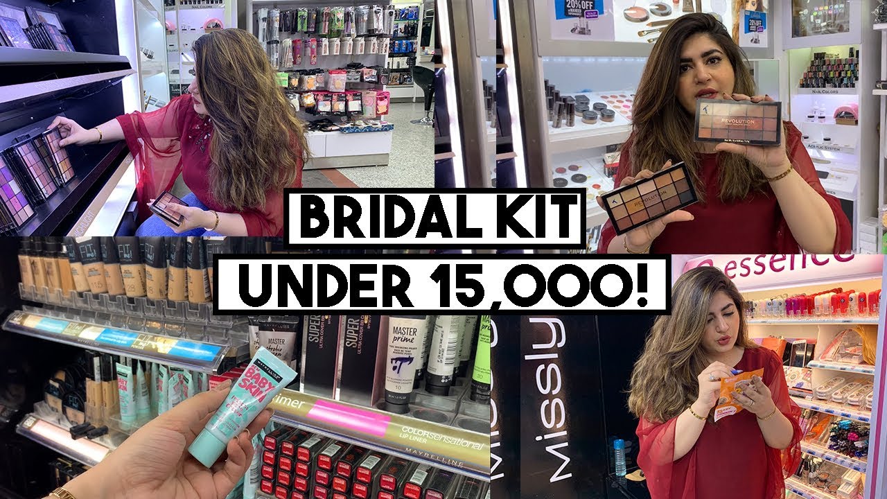 Shaadi Diaries 01 | Bridal Make-up Kit In A Budget | DRUGSTORE | GLOSSIPS