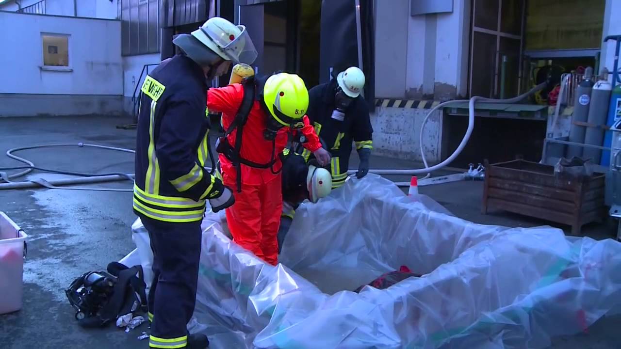 3 Verletzte bei Chemieunfall in Rudersdorf
