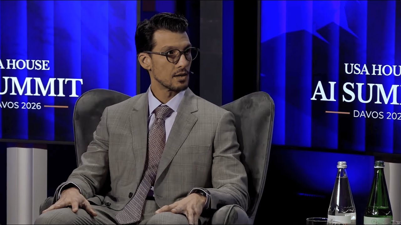 Talal M. Al Kaissi at USA House AI Summit Davos 2026