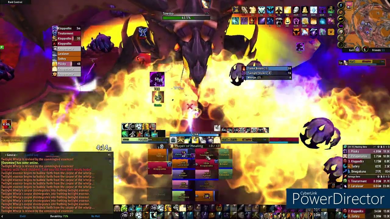 Sinestra HC 10  - Discipline Priest PoV