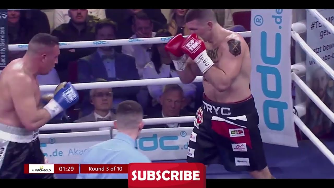 Mateusz Tryc vs Nick Hanning cala walka