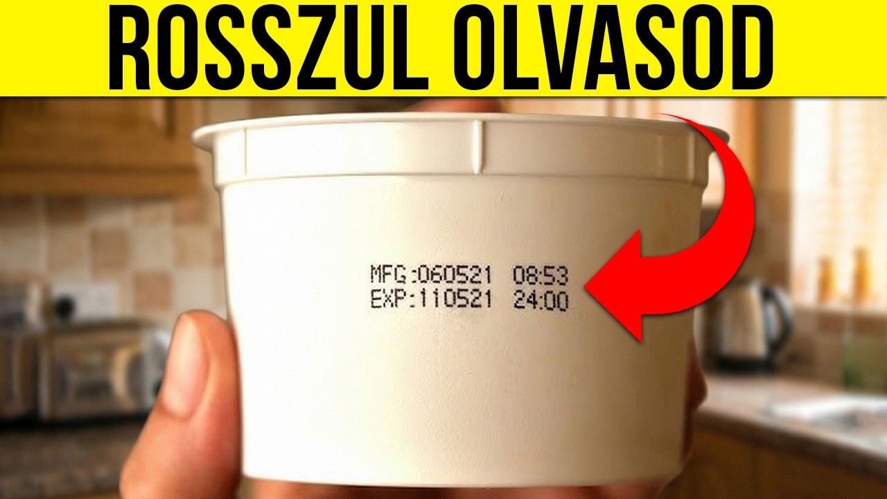 A Lejárati Dátumok NEM Azt Jelentik, Amit Gondolsz (Mindig Megtévesztettek)