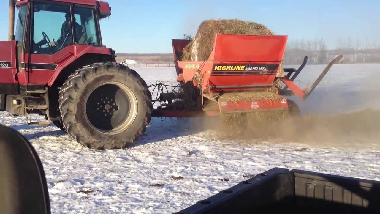 Grind that bale!!!