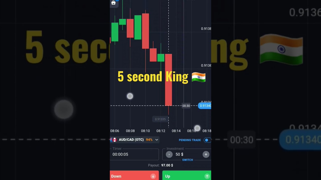 5 second trading in quotex , 5 SECOND KING 🇮🇳💎