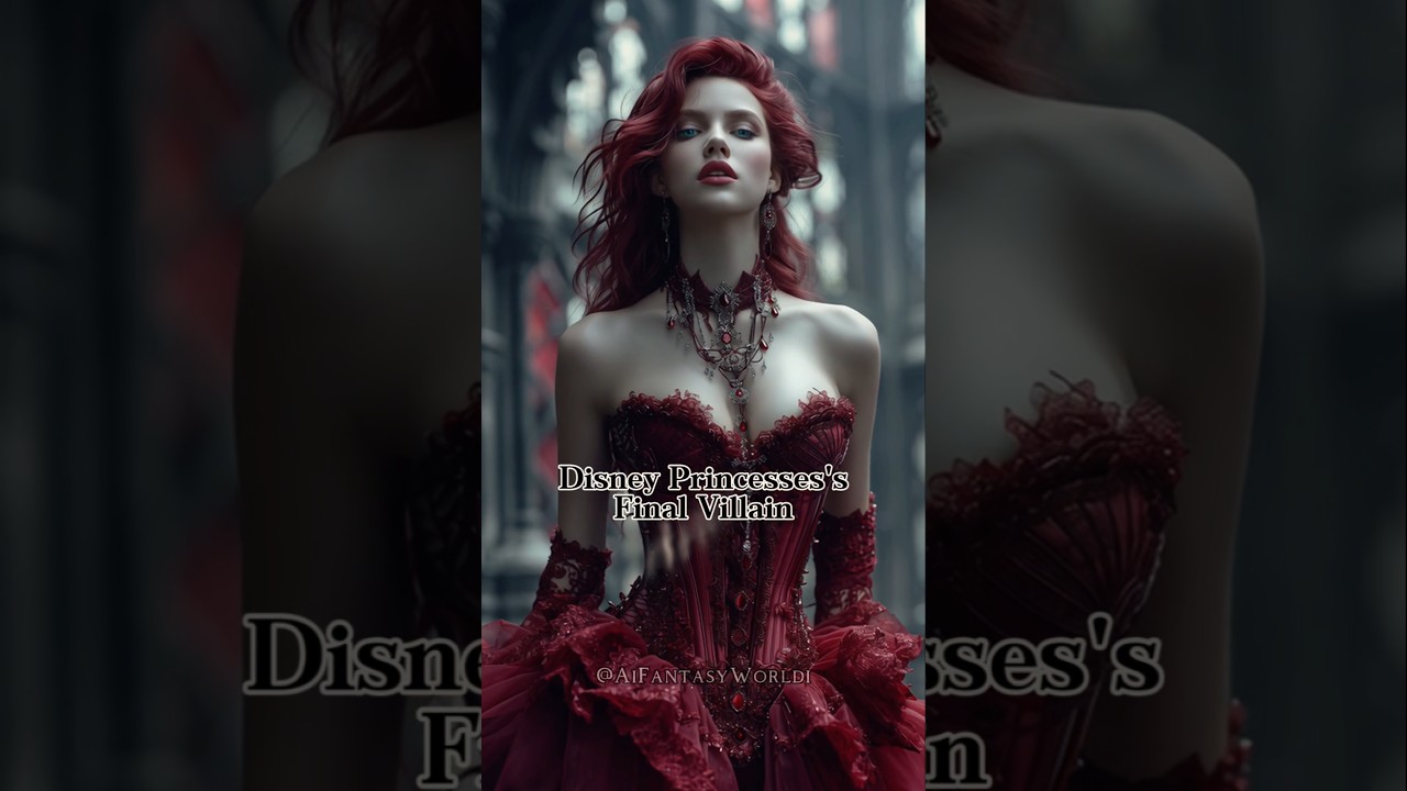 What if Disney princesses were villains?