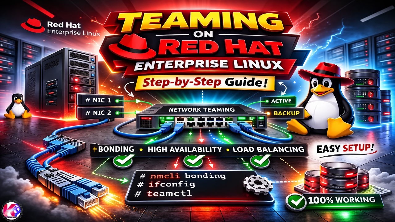 Red Hat Enterprise Linux 8 Teaming - What you need to know