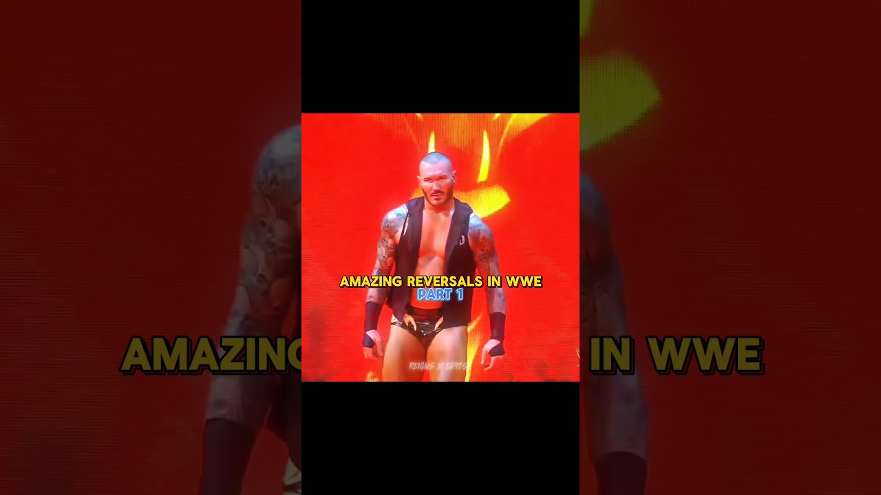 Amazing Reversals In WWE Part 1 🔥