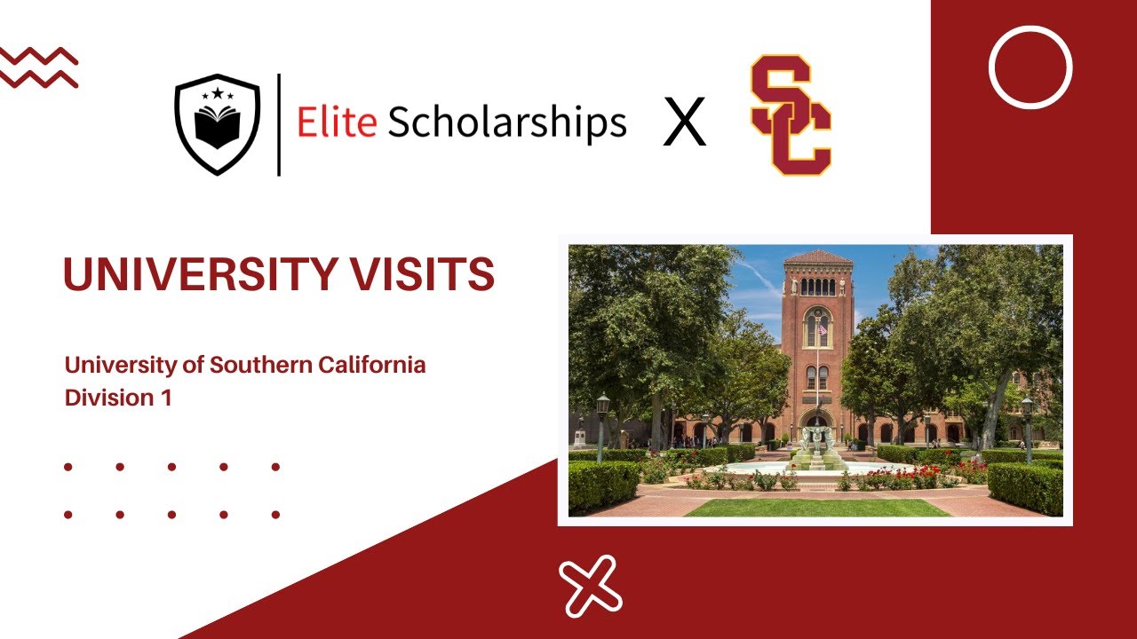 University of Southern California (USC) - University Visit 2022 - Elite Scholarships