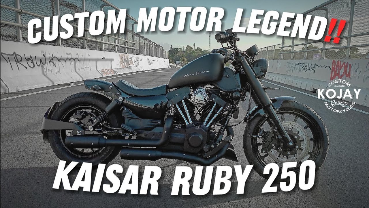 BOBBER BALI SPORTSTER KAISAR RUBY 250cc ala Kojay Garage