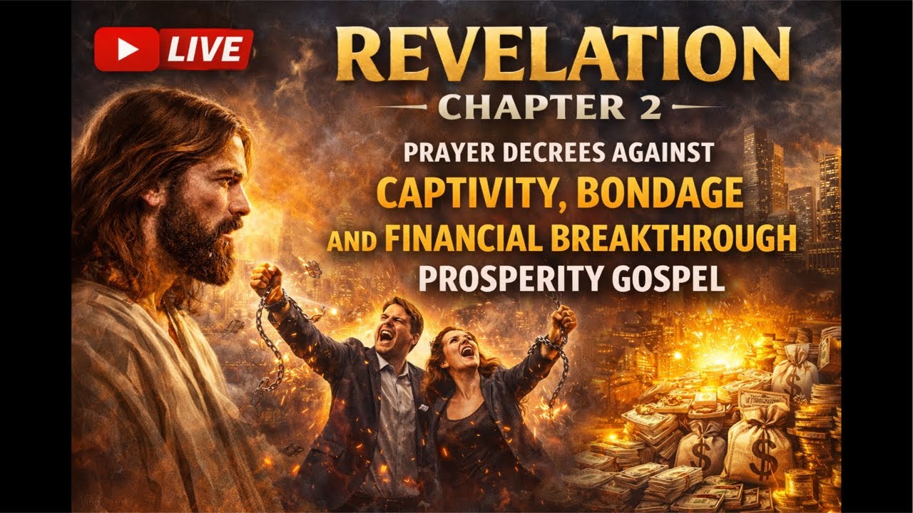 🔴 LIVE Revelation Chapter 2 | Prayer Decrees Against Captivity & Bondage | Financial Breakthrough