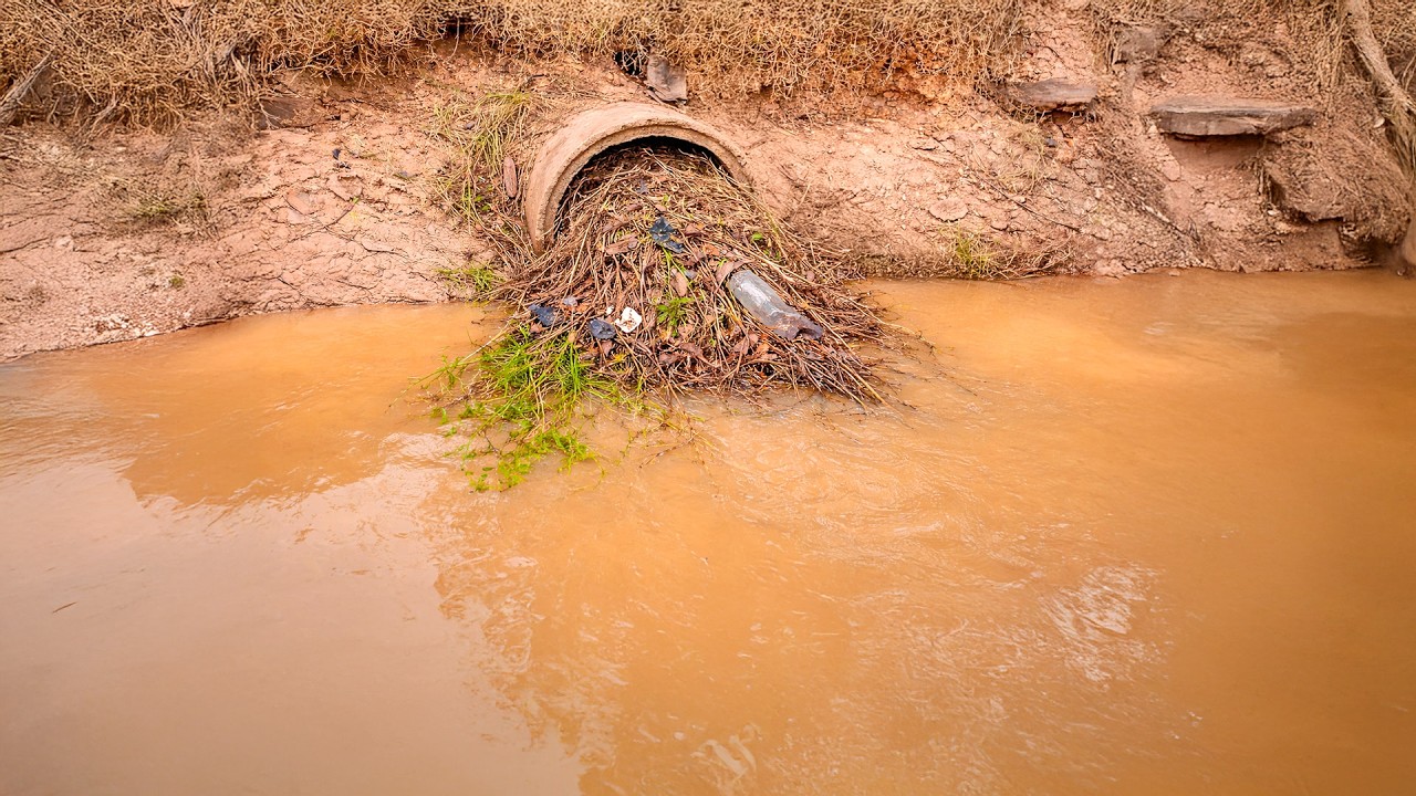 Deep Culvert Cleaning – Removing Heavy Blockage