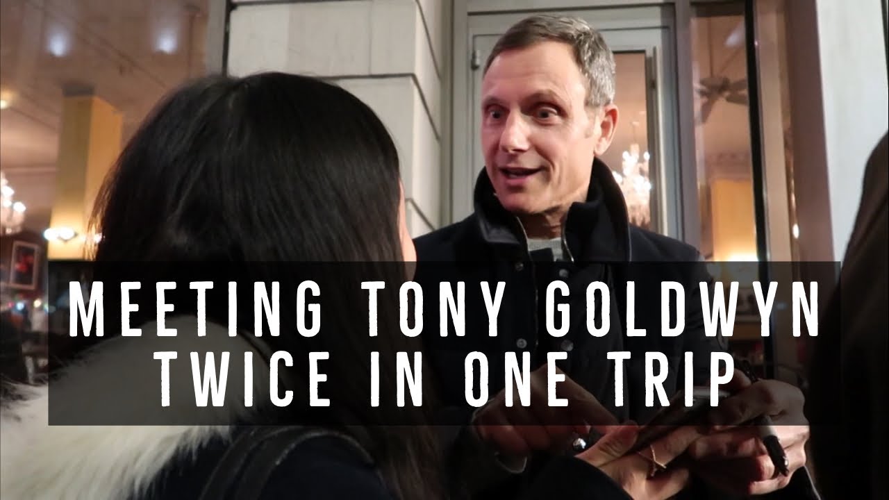 NETWORK, AMERICAN SON + MEETING TONY GOLDWYN | NYC Vlog