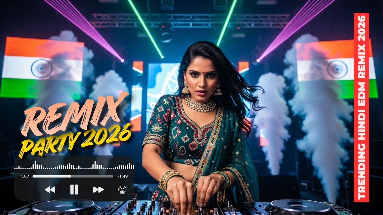 Bollywood EDM Club Mix 💃 Hindi DJ Remix Night Energy