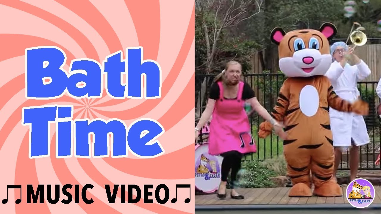 Bath Time | Fun Bath Song for Kids | Pevan & Sarah