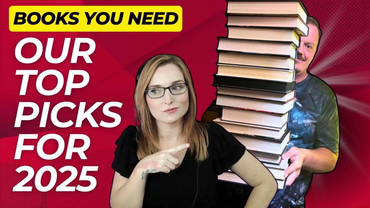 Top fantasy book recommendations for 2025.You should Pre-Order these books!  (S2 Ep 1)
