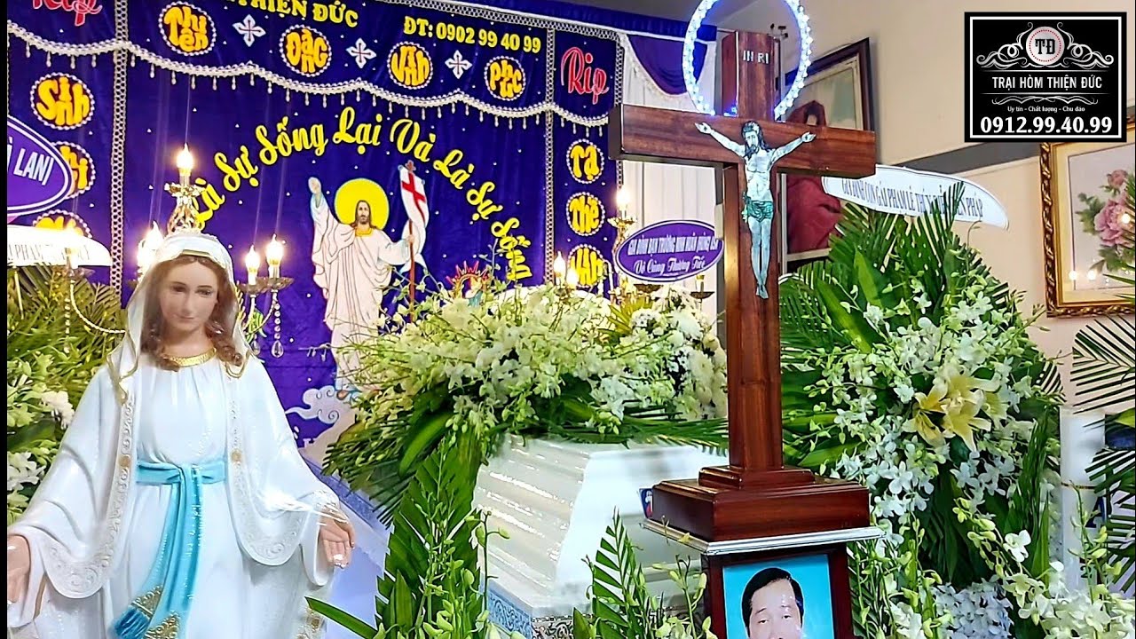 TANG LỄ ĐẠO CÔNG GIÁO || TRẠI HÒM THIỆN ĐỨC  ĐT: 0902.99.40.99 - 0912.99.40.99