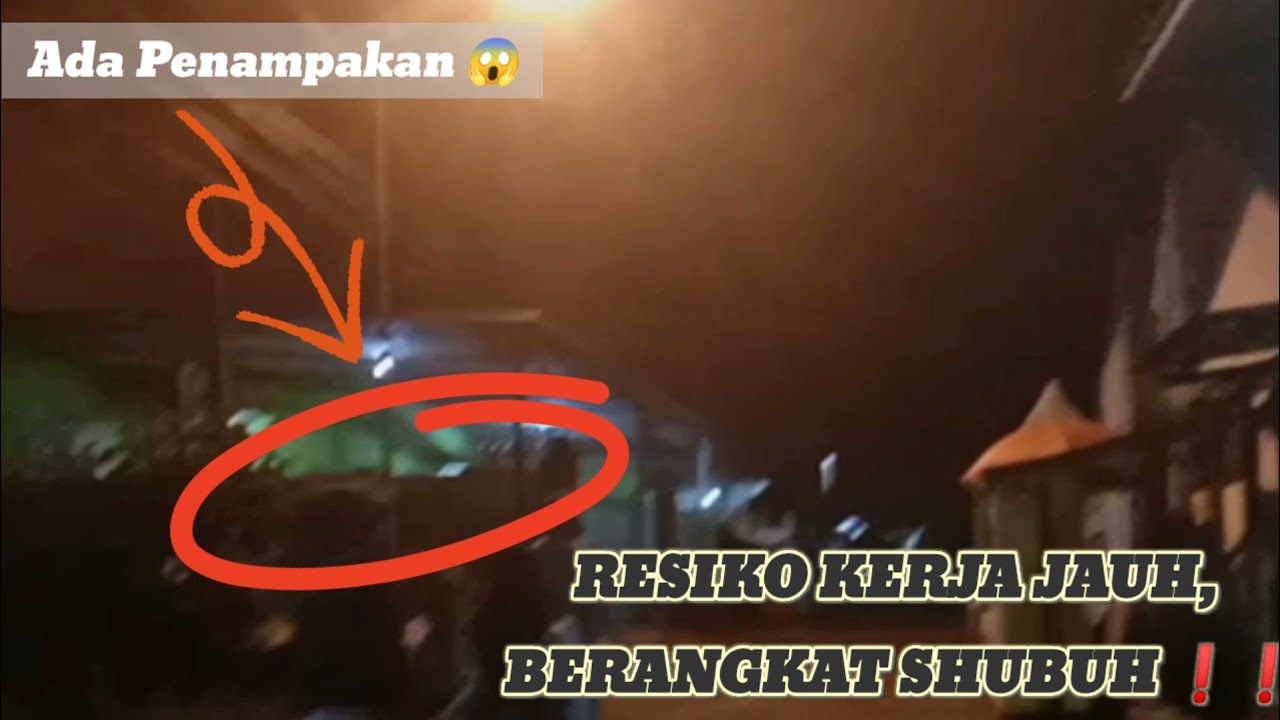 Resiko Kerja Jauh,Berangkat Shubuh❗❗❗😱Ada Penampakan #minivlog #vlog #dailyvlogs #adayinmylife #fyp 
