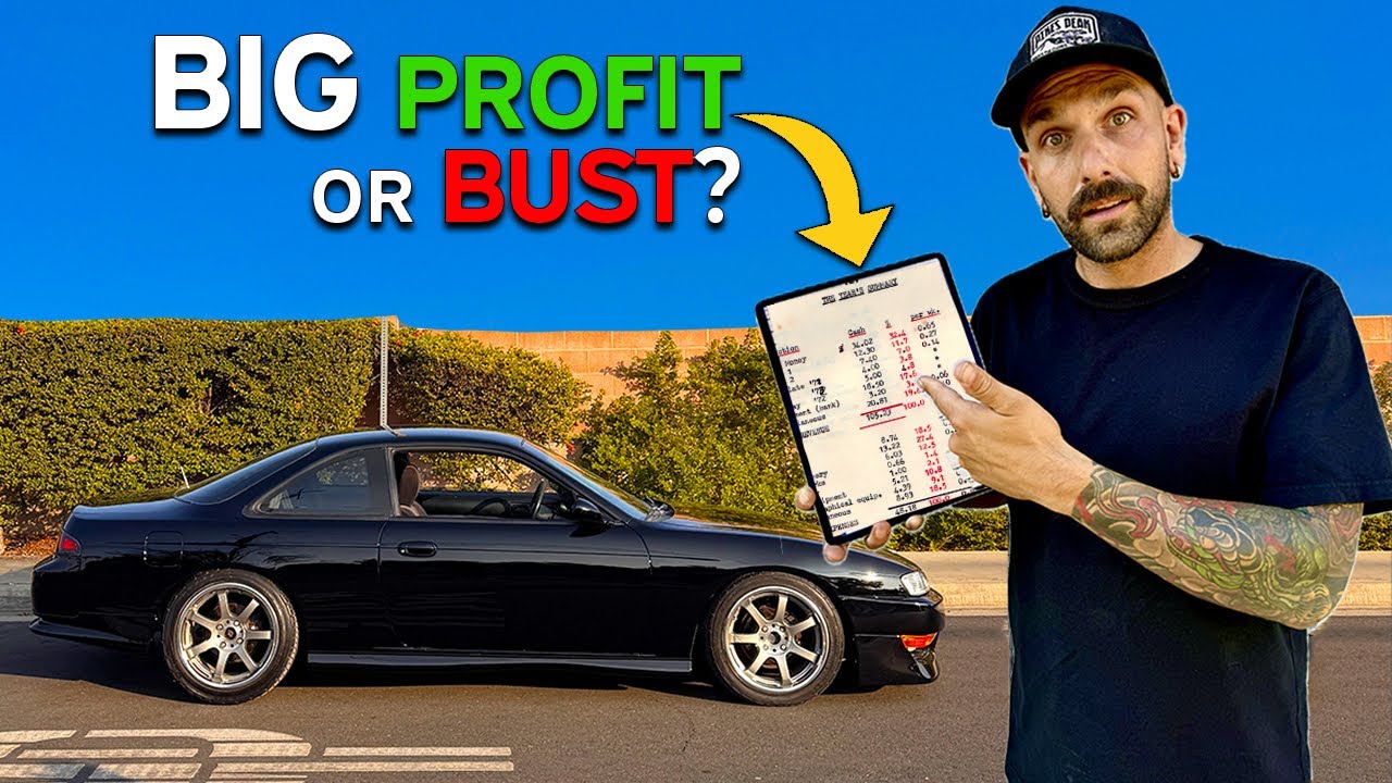 Restoring Then Selling A Barn Find Nissan 240sx