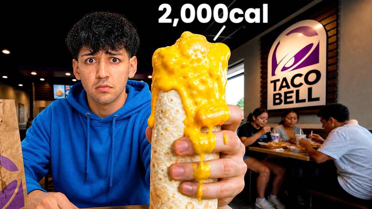 Sobreviv&iacute; 50 Horas con la Comida R&aacute;pida con M&aacute;s Calor&iacute;as