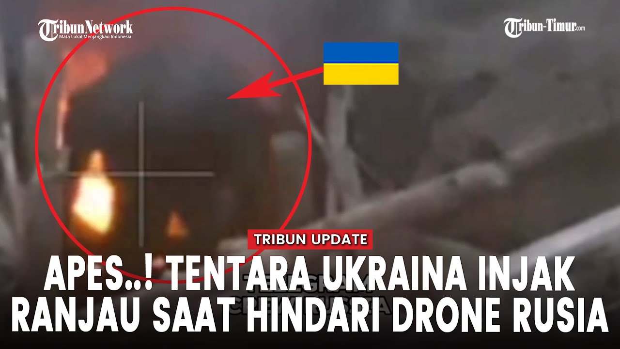 Drone Rusia Hancurkan Tenaga Kerja Ukraina di Titik Persembunyian