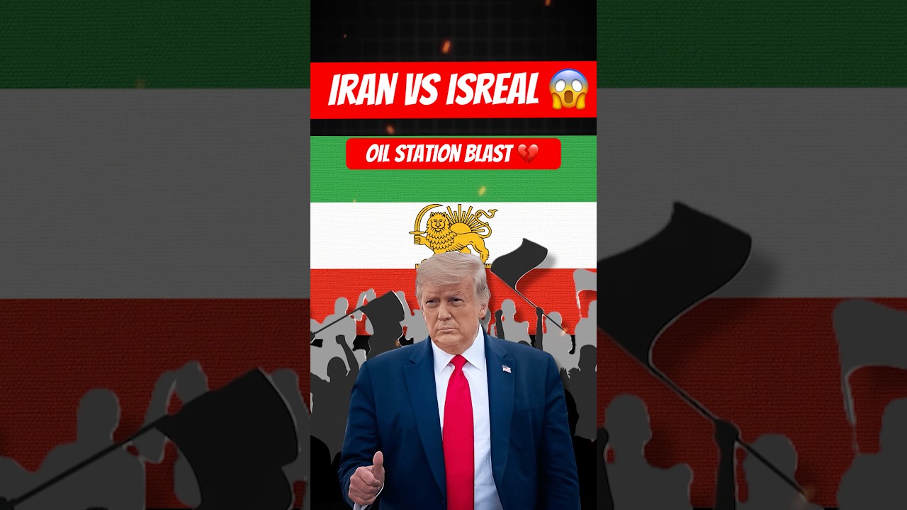 Iran vs Israel War | Tehran Oil Depot Attack Causes Toxic Air Crisis | Iran Hits Israel Oil Targets