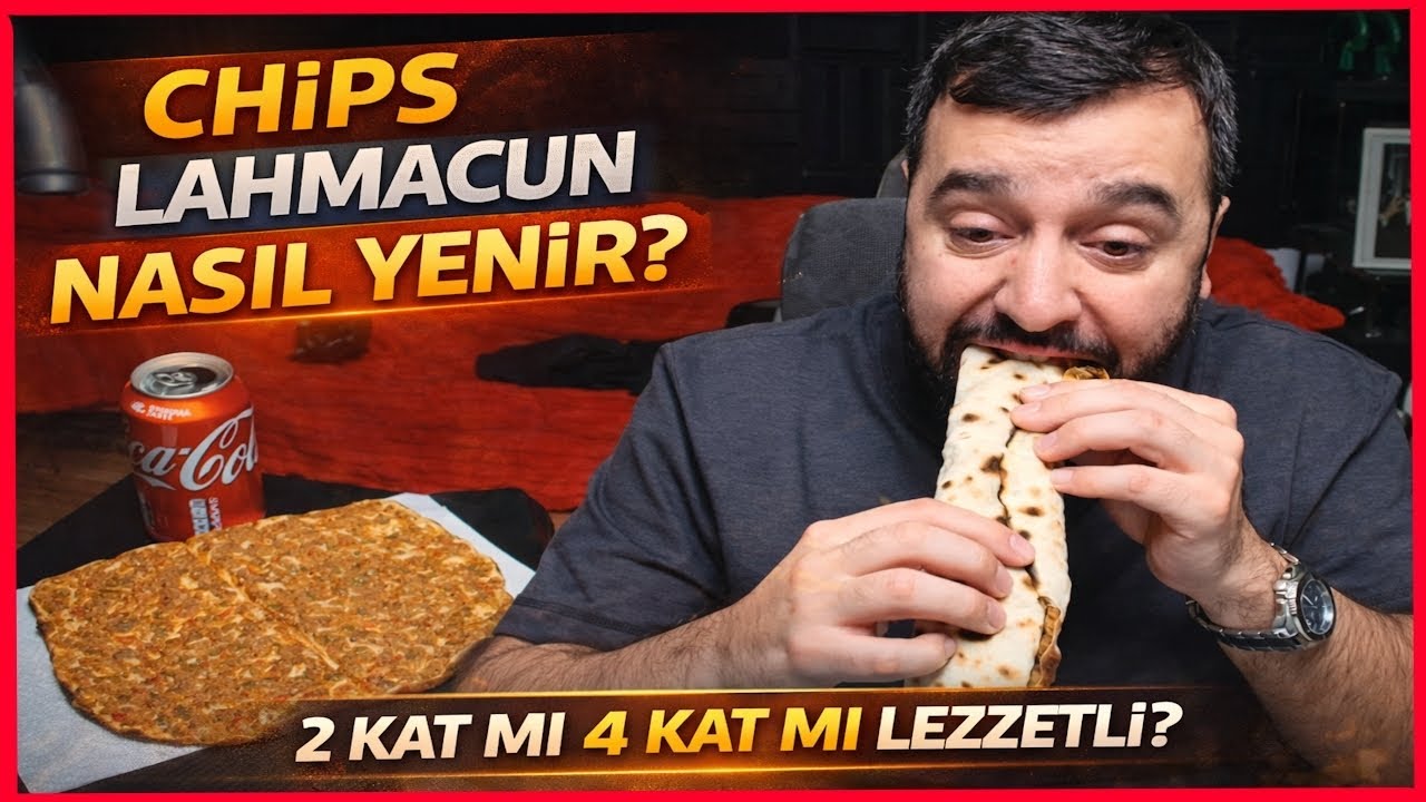 Chips Lahmacun Battle! Which is tastier, 2 or 4 times better? 😂