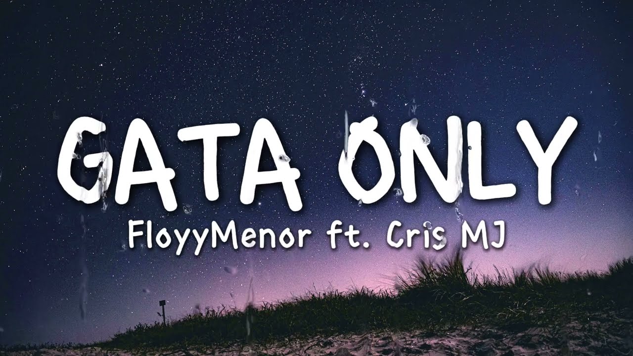 FloyyMenor - GATA ONLY ft. Cris MJ (Letra/Lyrics)